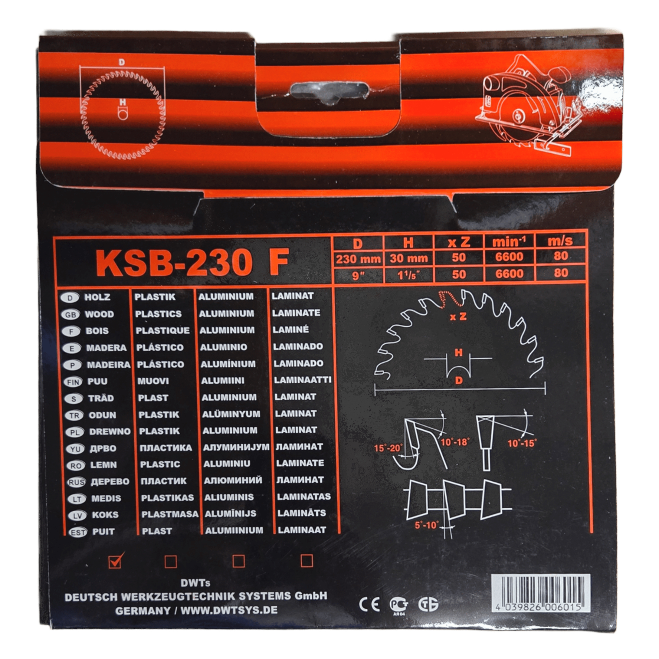 DWT KSB-230 F